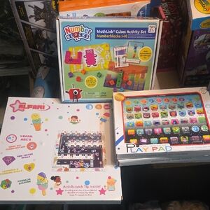MathLink Cubes Activity , Playpad And Alfri Bundle